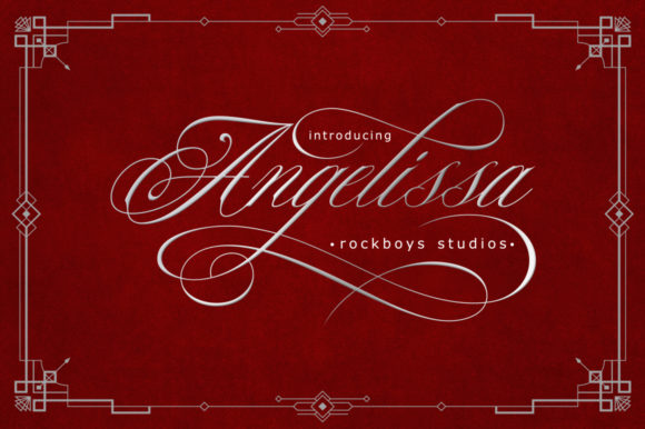 Angelissa Font: Elegant Script for Small Business Branding