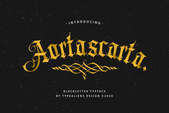 Aortascarta Font: Elevating Small Business Branding