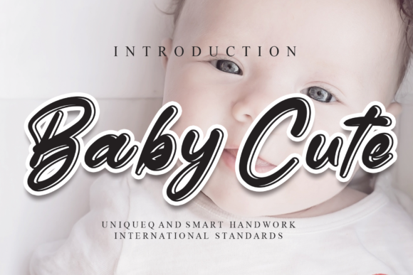 Baby Cute Font: Delicate Script for Branding & Design