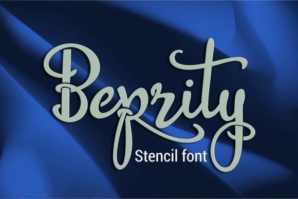 Beprity Stencil Font for Handmade Crafts and DIY Projects