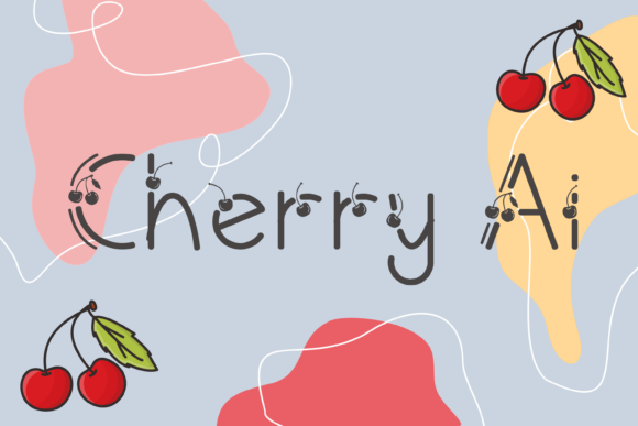 Cherry Ai Font: Sweet Decorative Design & Free Download