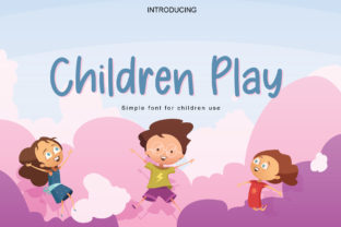 Children Play Font for Kid-Friendly Marketing Design