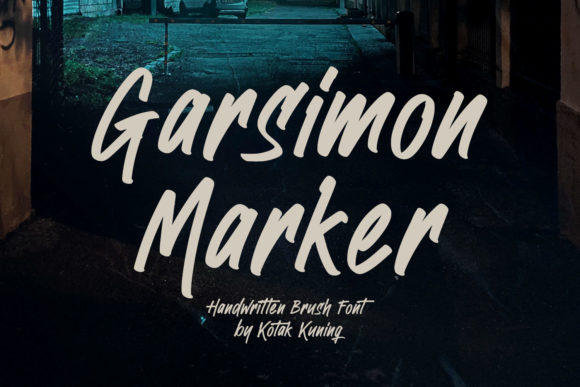 Garsimon Marker Font: Elevating Small Business Branding