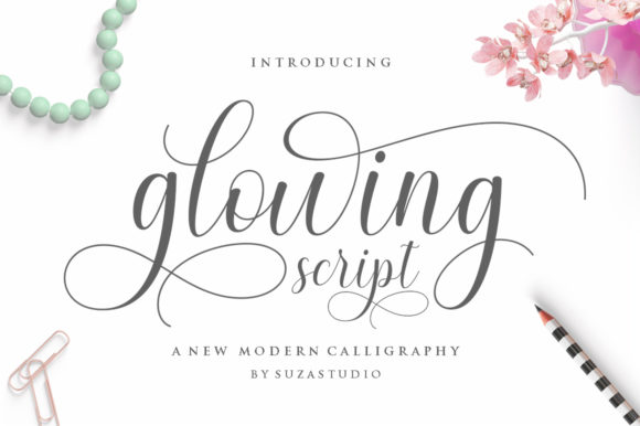 Glowing Font: Elevating Small Business Branding