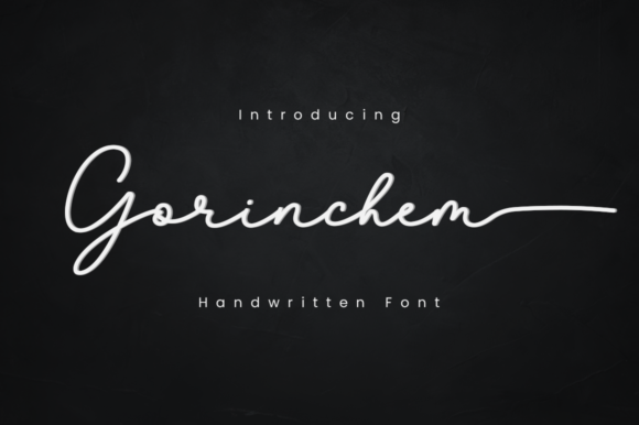 Gorinchem Font: Elegant Script for Handmade Products