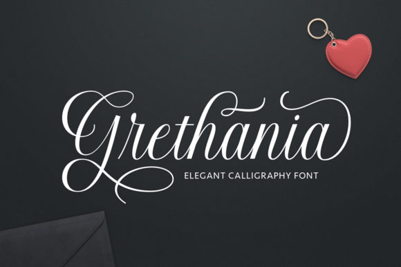 Grethania Font: Elegant Script for Editorial Design