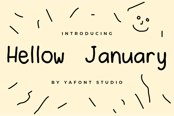 Hello January Font for Authentic Web Design