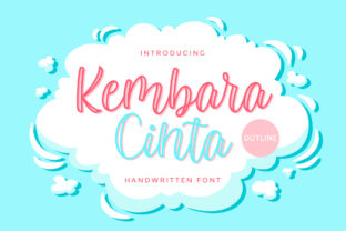 Kembara Cinta Outline Font Review for Casual Branding
