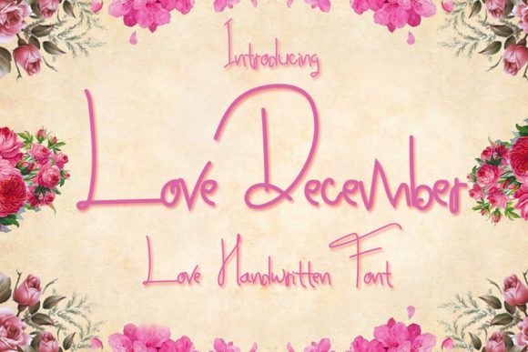 Love December Font for Authentic Web Design