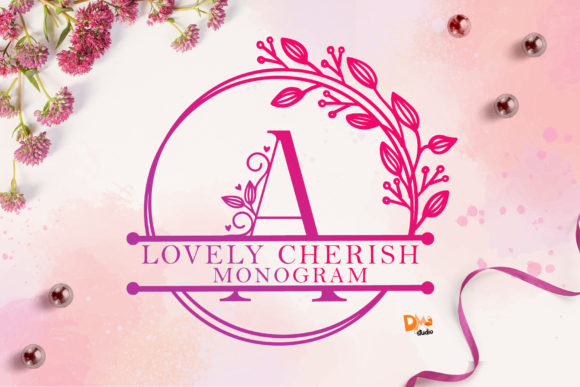 Lovely Cherish Monogram Font for Digital Branding