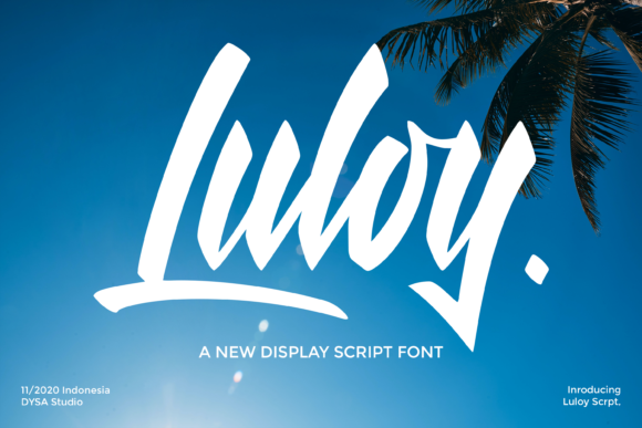Luloy Font Review: A Brushed Script for Makers