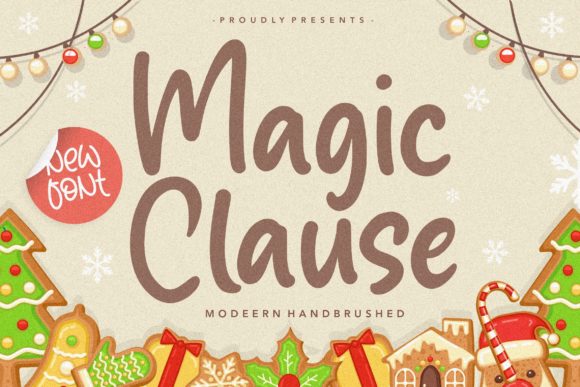 Magic Clause Font for Playful Kids Campaigns