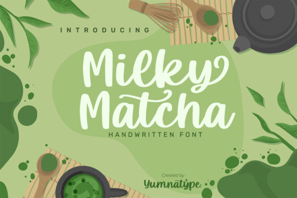 Milky Matcha Font: Elevating Small Business Branding