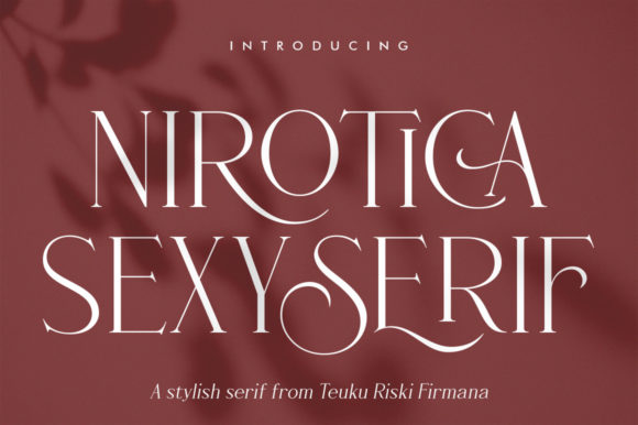 Nirotica Font Review: A Delicate Serif for Makers