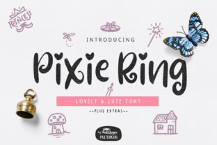 Pixie Ring Font: Cute Sans Serif for Digital Marketing
