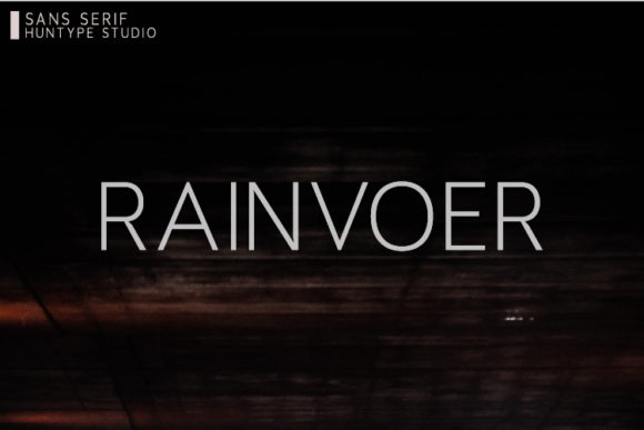 Rainvoer Font: Sophisticated Sans Serif for Business Branding
