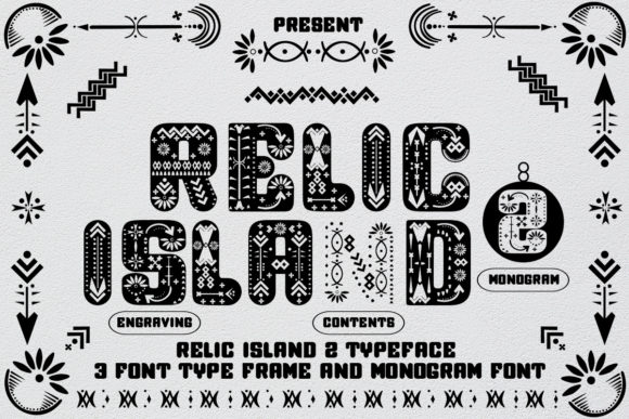 Relic Island 2 Font: Trendy Typography for Digital Campaigns