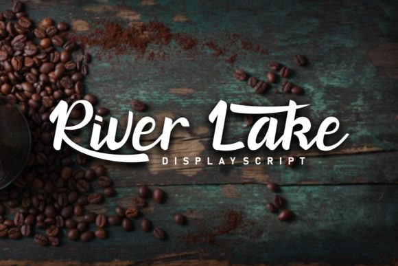 River Lake Font: A Classy Script Handwritten Typeface for Editorial Design