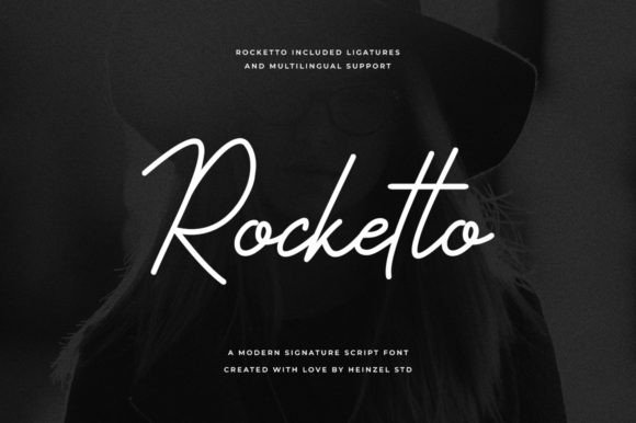 Rocketto Font Review: Elegant Handwritten Type for Branding