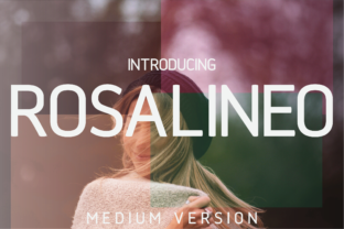 Rosalineo Medium Font for Modern Brand Identity Design