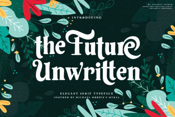 The Future Unwritten Font for Elegant Editorial Design