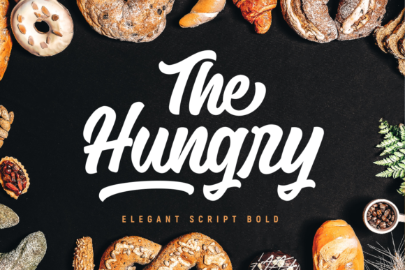 The Hungry Font: A Vintage Script for Modern Branding
