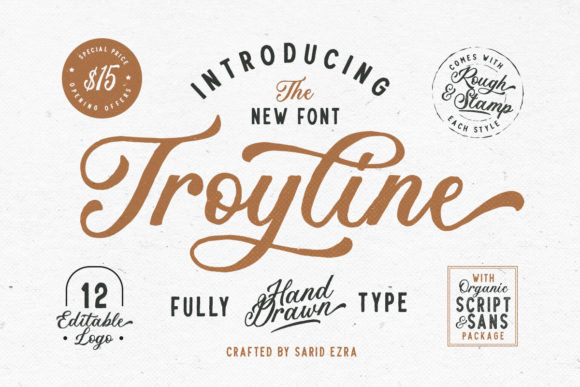 Troyline Font Review: Elevating Small Business Branding