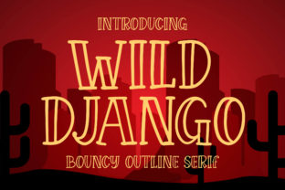Wild Django: A Bouncy Serif Font Review