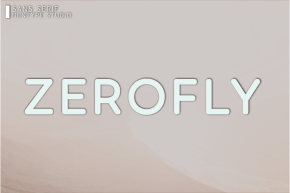 Zerofly Font: Clean Sans Serif for Modern Branding